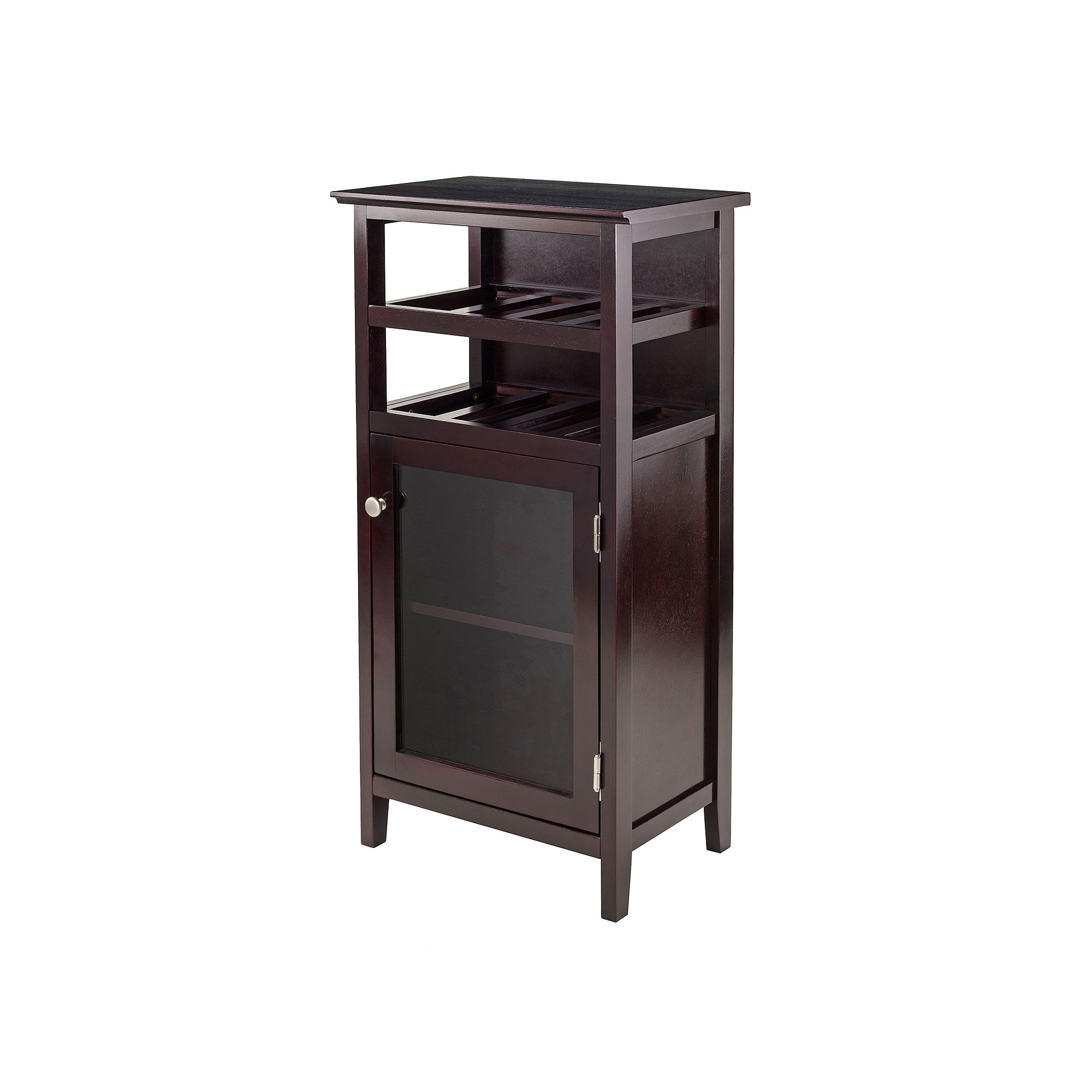 Winsome Alta Wine Cabinet, Brown
