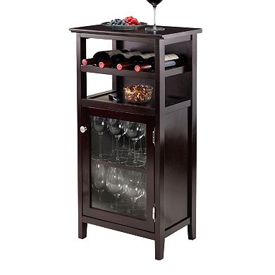 Winsome Alta Wine Cabinet