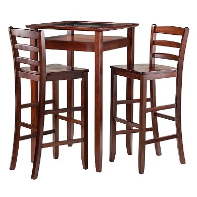 Winsome Halo 3-Piece Pub Table Set