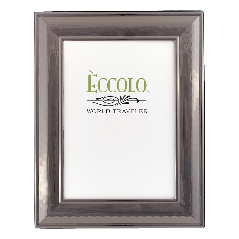 UPC 826635126102 product image for World Traveler Classic Hammered Dark Silver Frame, Black | upcitemdb.com