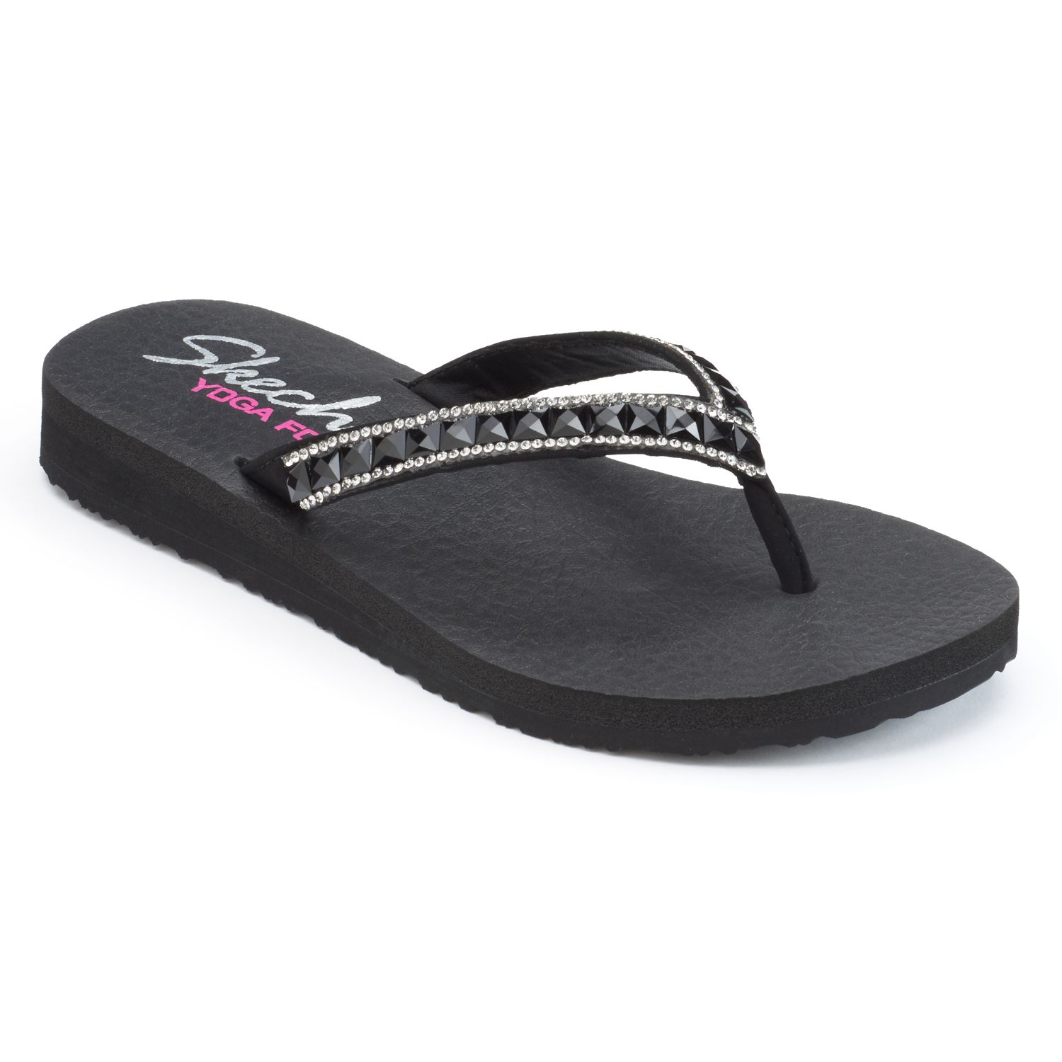 beaded flip flop sandals