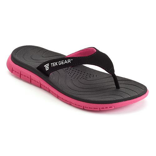 tek gear women's flip flops