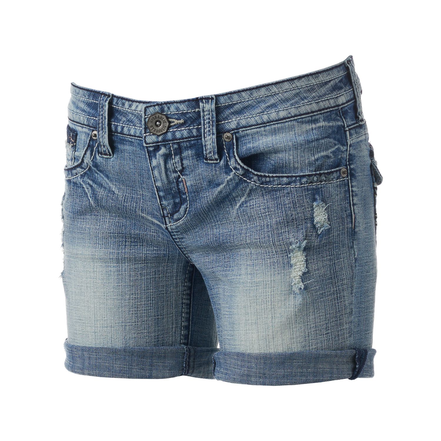 hydraulic jean shorts
