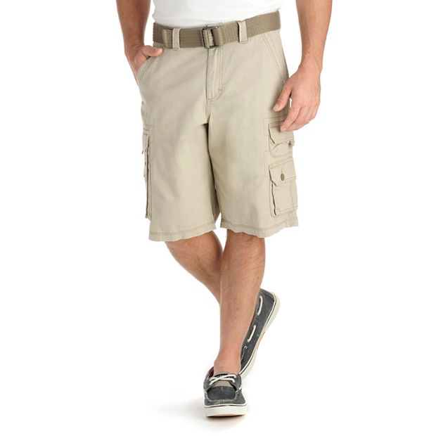 Kohls mens khaki cheap cargo shorts