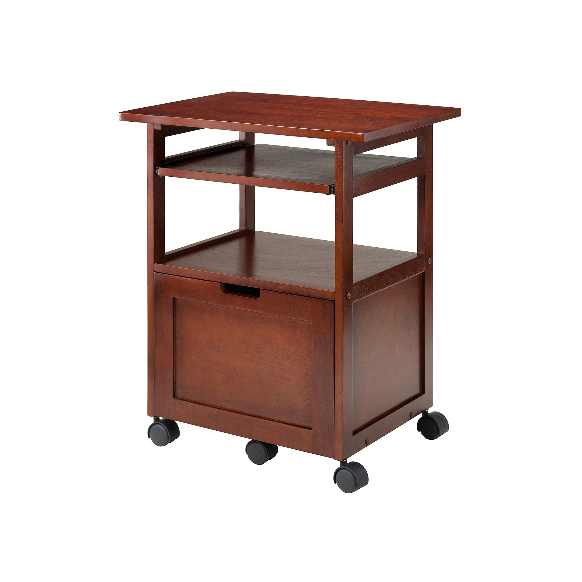Winsome Piper Work Cart, Brown