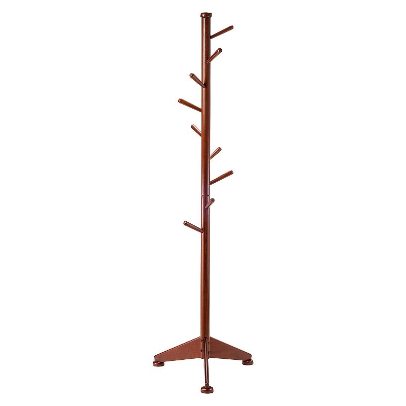 Winsome Lily Coat Tree, Brown