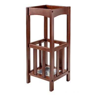 Winsome Rex Umbrella Stand with Metal Tray
