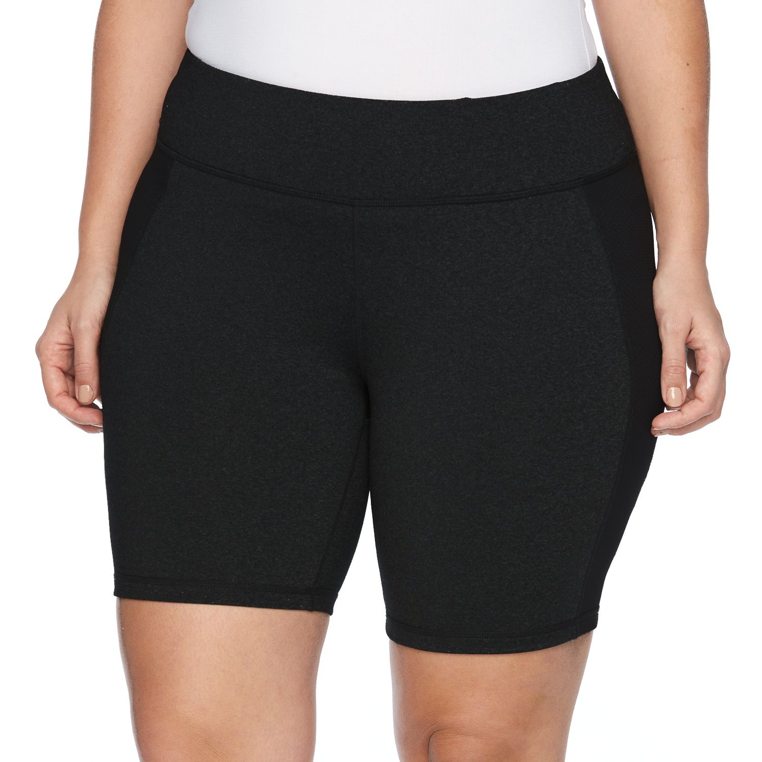 black cycling shorts plus size