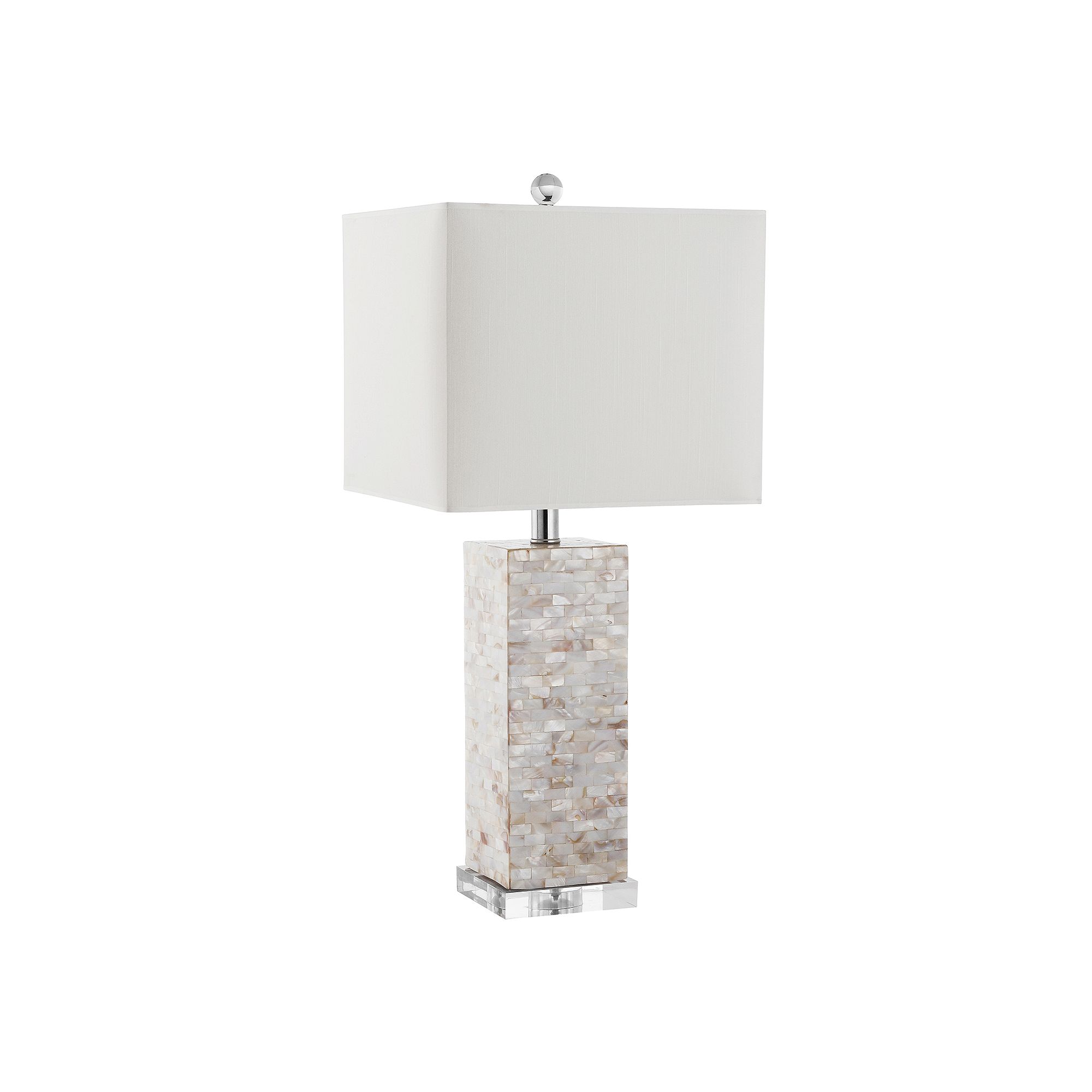 Safavieh Homer Shell Table Lamp, White