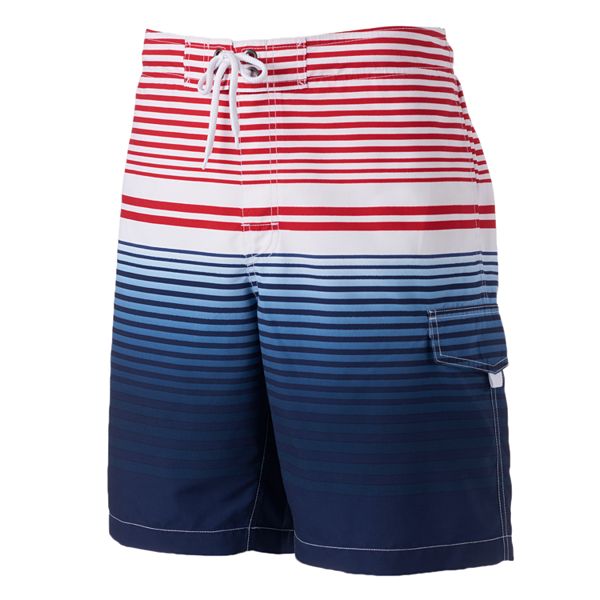 Men's Sonoma Goods For Life® Striped Swim Trunks