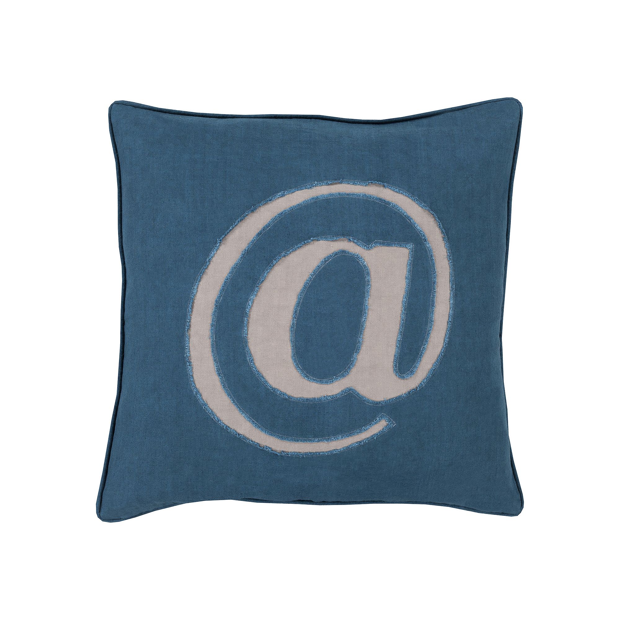 Decor 140 Courrier Throw Pillow, Blue