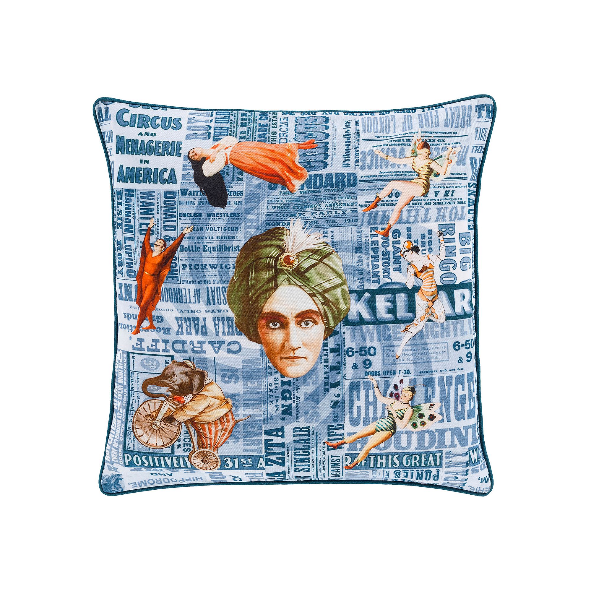 Decor 140 Genie Throw Pillow, Blue