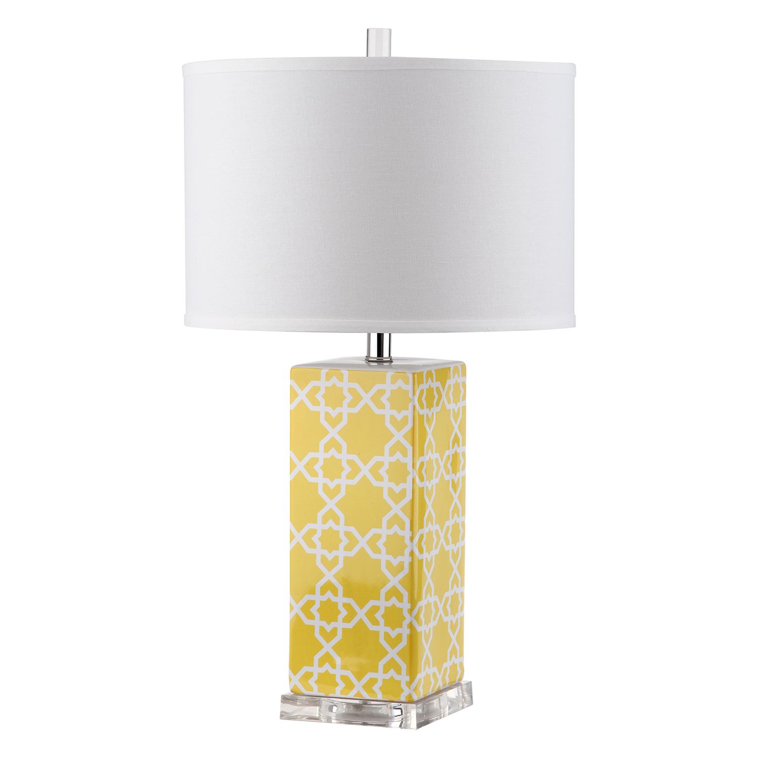 quatrefoil table lamp