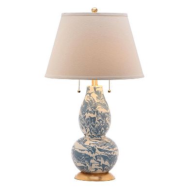 Safavieh Color Swirls Glass Table Lamp