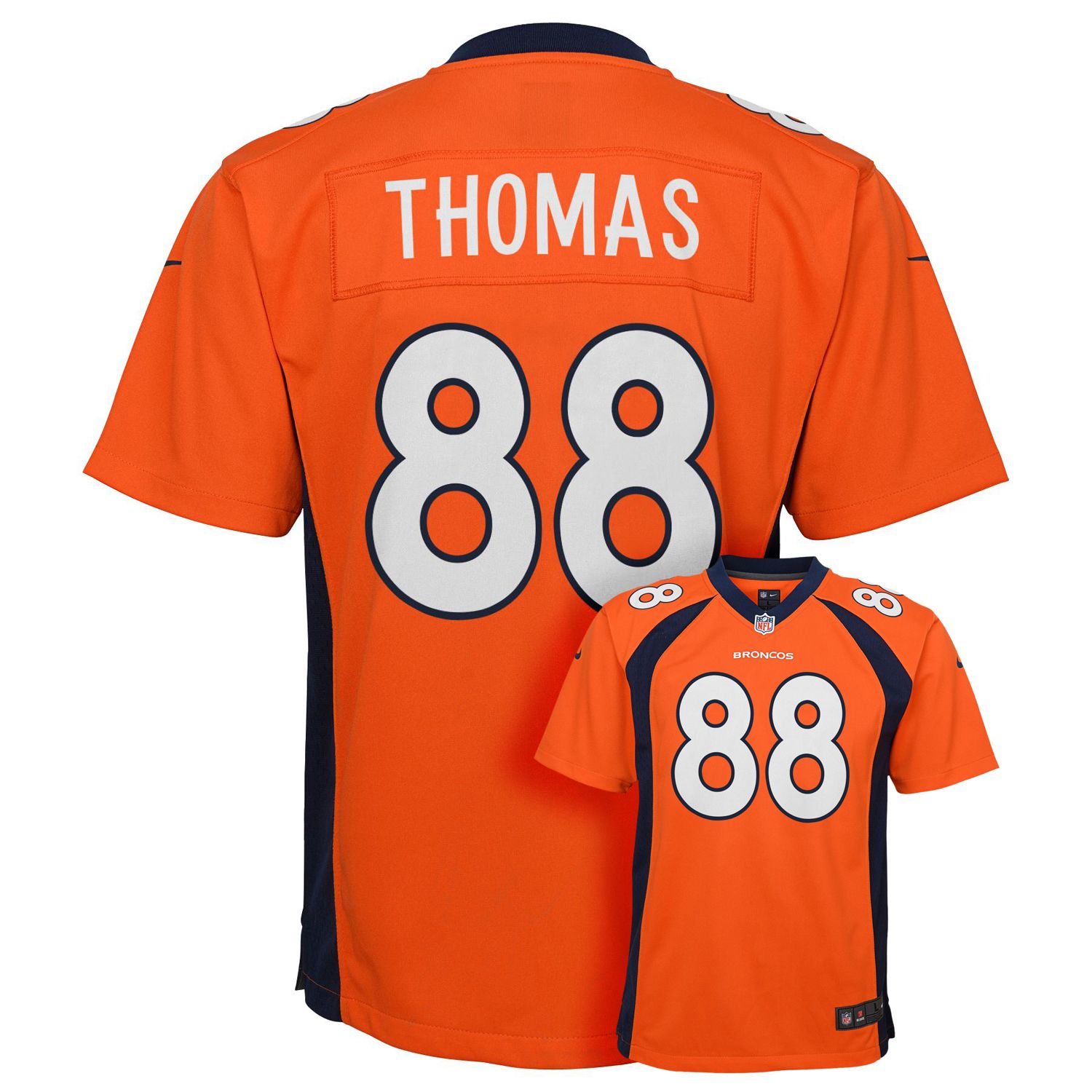 demaryius thomas orange jersey