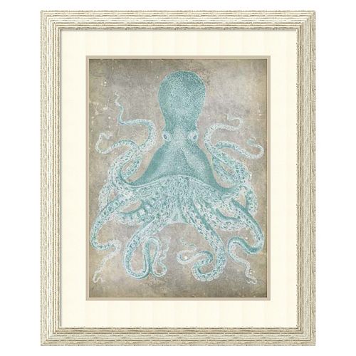 ''Spa Octopus I'' Framed Wall Art