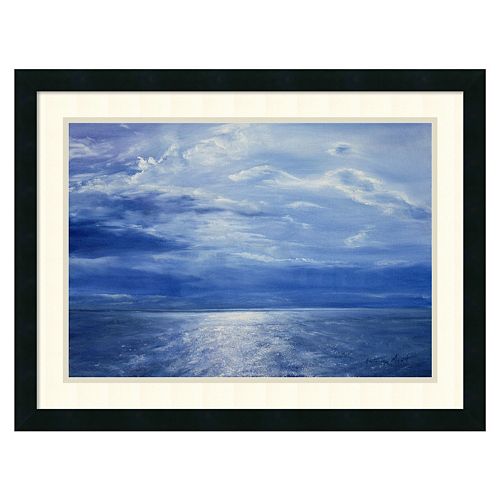 ''Deep Blue Sea, 2001'' Framed Wall Art