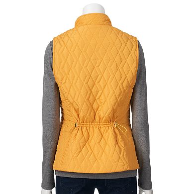 Women's Croft & Barrow® Quilted Vest