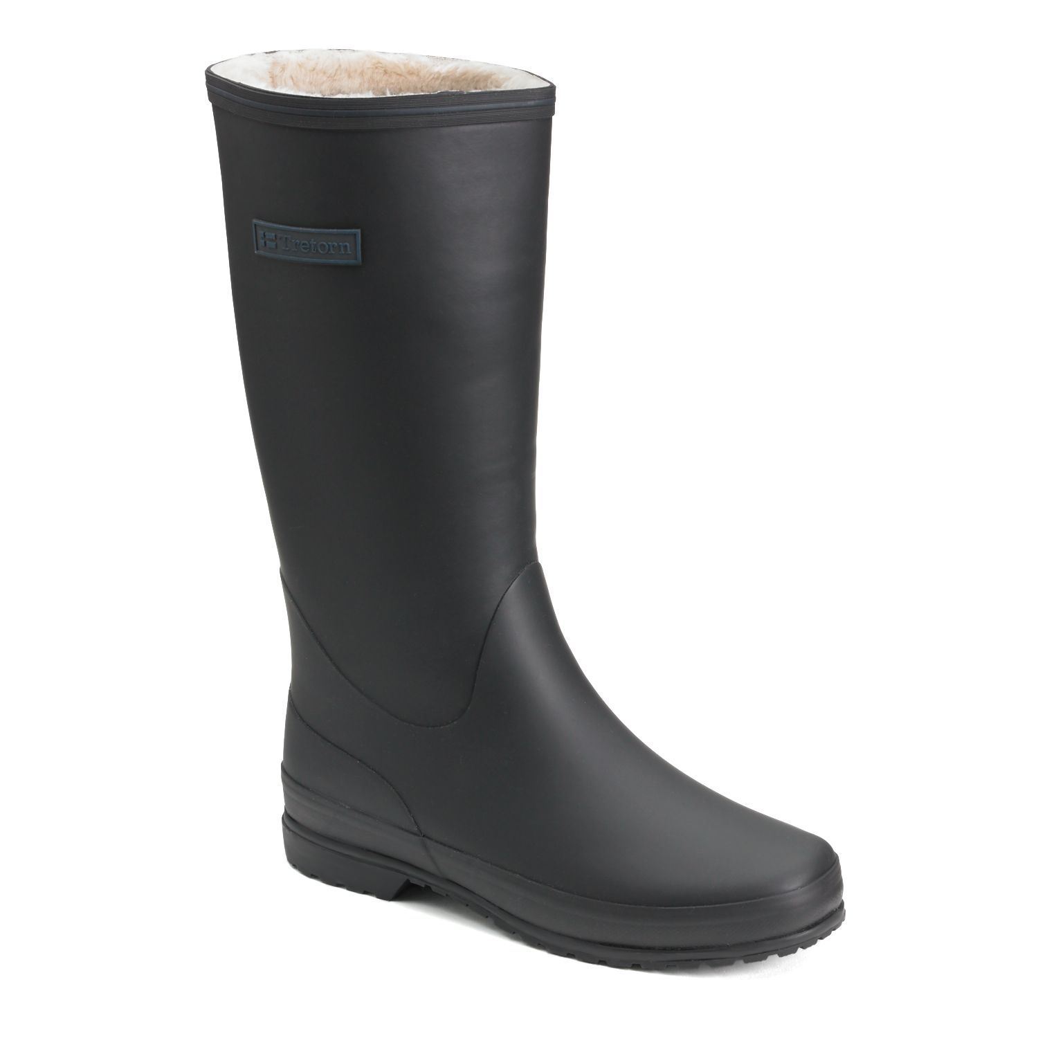 tretorn fur lined rain boots