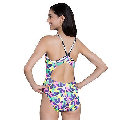 Plus Size Dolfin Uglies V-2 Back One Piece Swimsuit