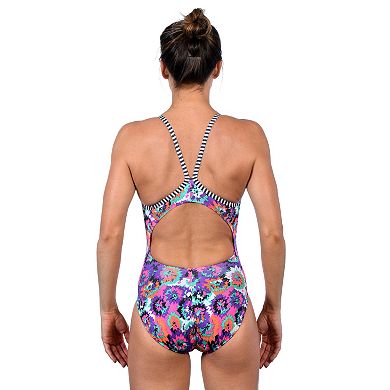 Plus Size Dolfin Uglies V-2 Back One Piece Swimsuit