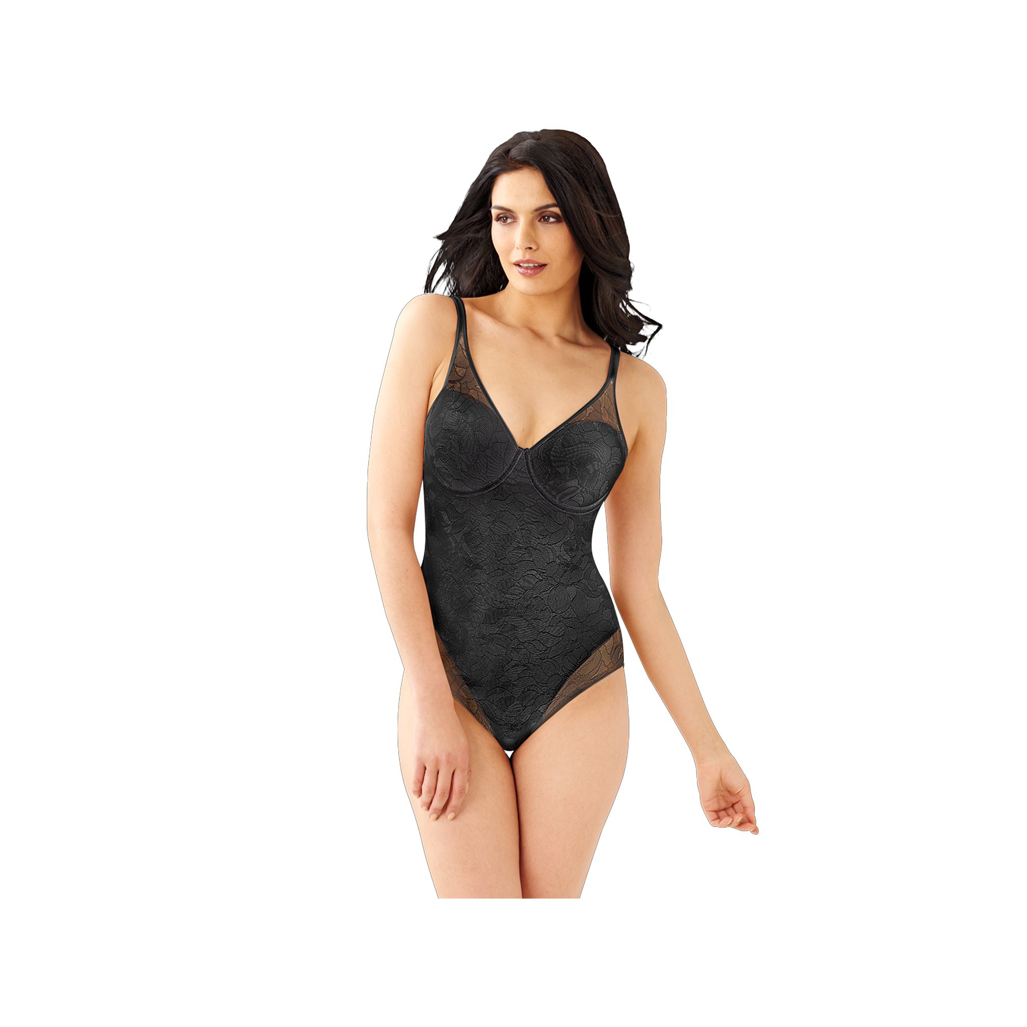 Bali Firm Control Ultra Light Body Shaper with Lace 6552, Womens, Size: 34