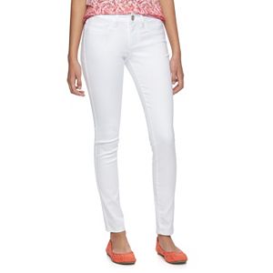 Juniors' SO® White Jeggings