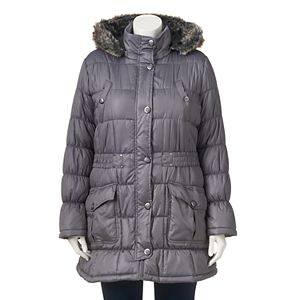 Juniors' Plus Size Urban Republic Puffer Jacket