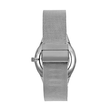 Peugeot Men's Slim Case Stainless Steel Watch