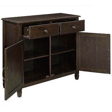 Simpli Home Connaught Entryway Storage Cabinet