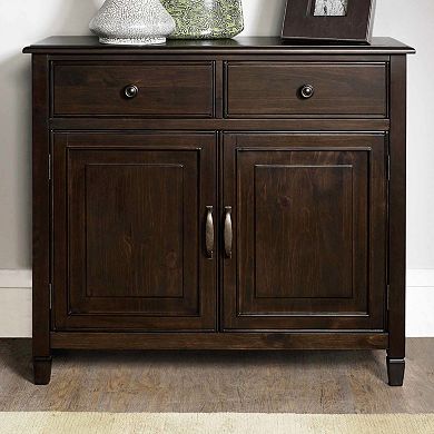 Simpli Home Connaught Entryway Storage Cabinet