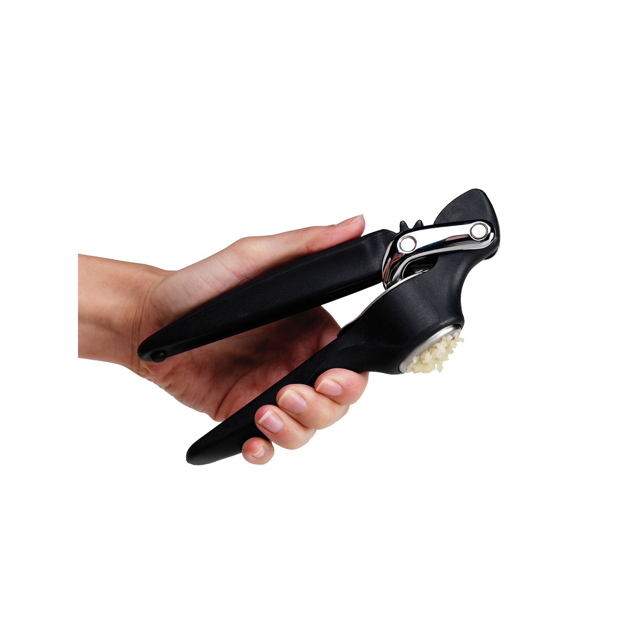 Chefn FreshForce Garlic Press, Black