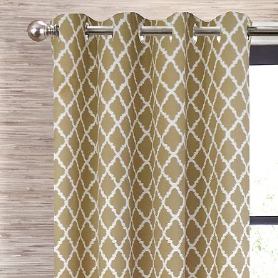 Colordrift 1-Panel Misha Window Curtain