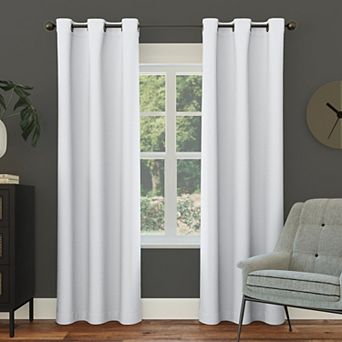 Sun Zero Mercer Blackout Solid Grommet Single Curtain Panel