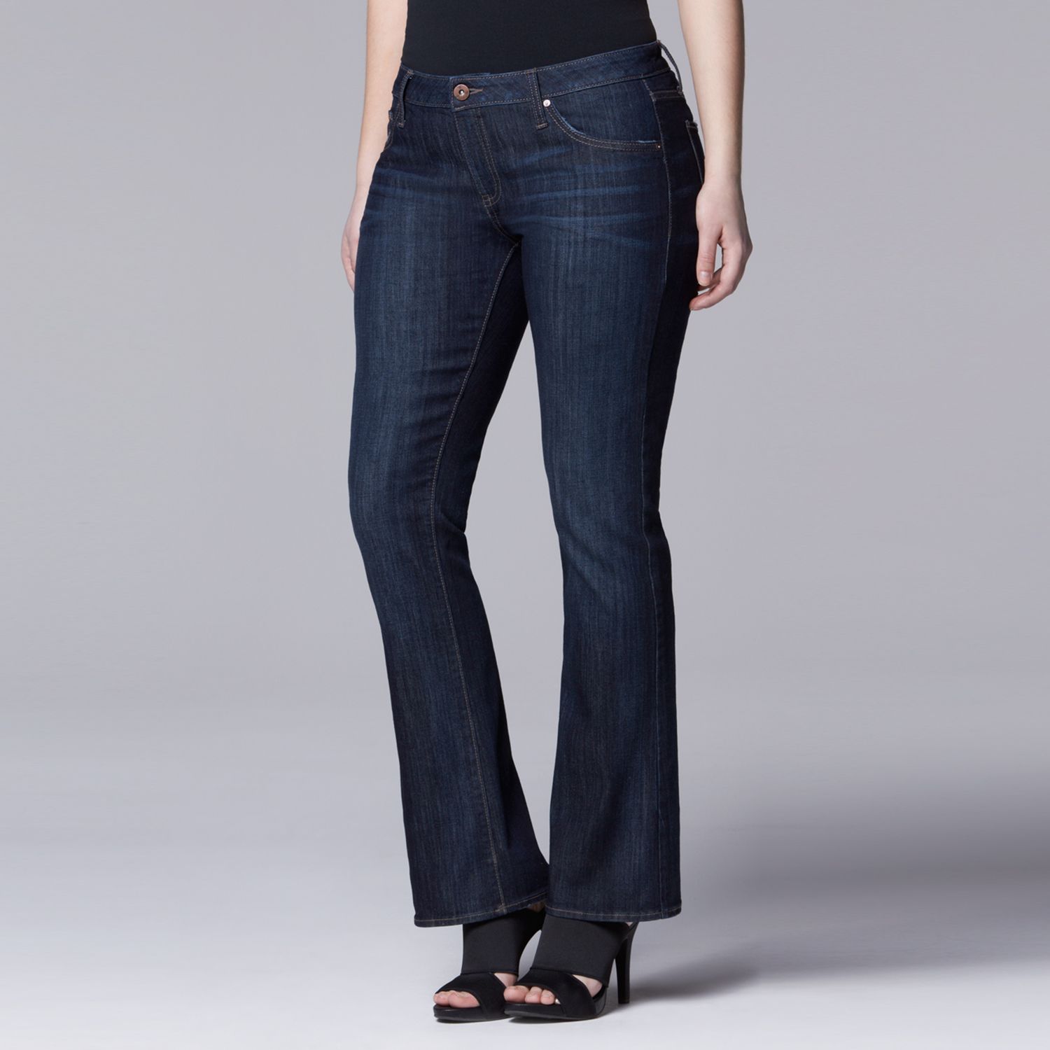 vera wang jeans bootcut