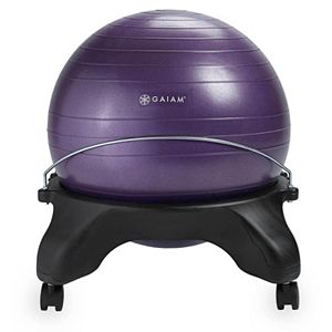 Gaiam Backless Classic Balance Ball Chair
