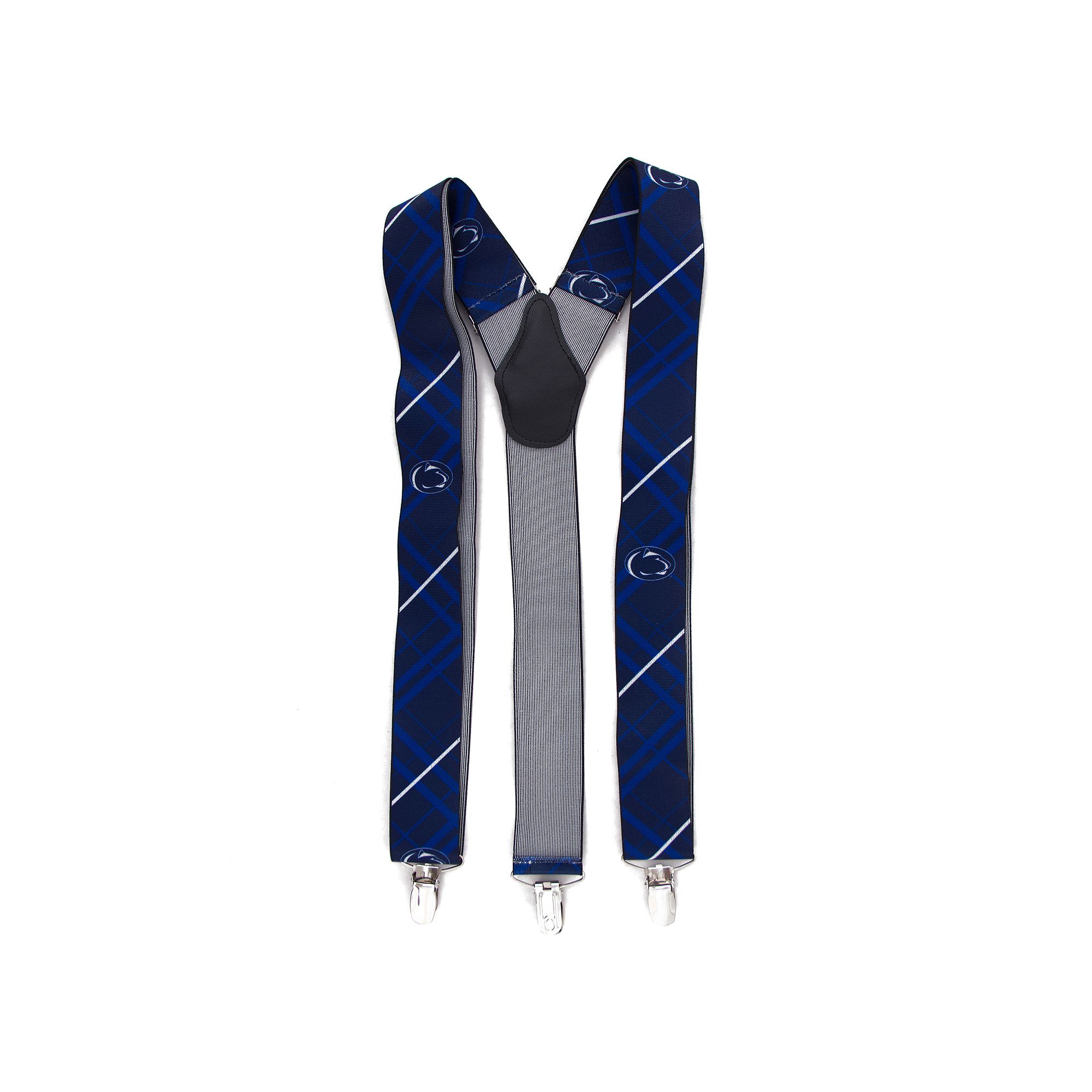 Mens Penn State Nittany Lions Oxford Suspenders, Team