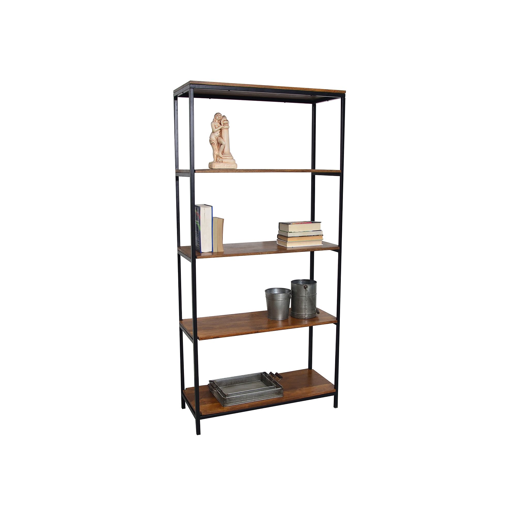 Carolina Living Brayden Bookcase, Multicolor