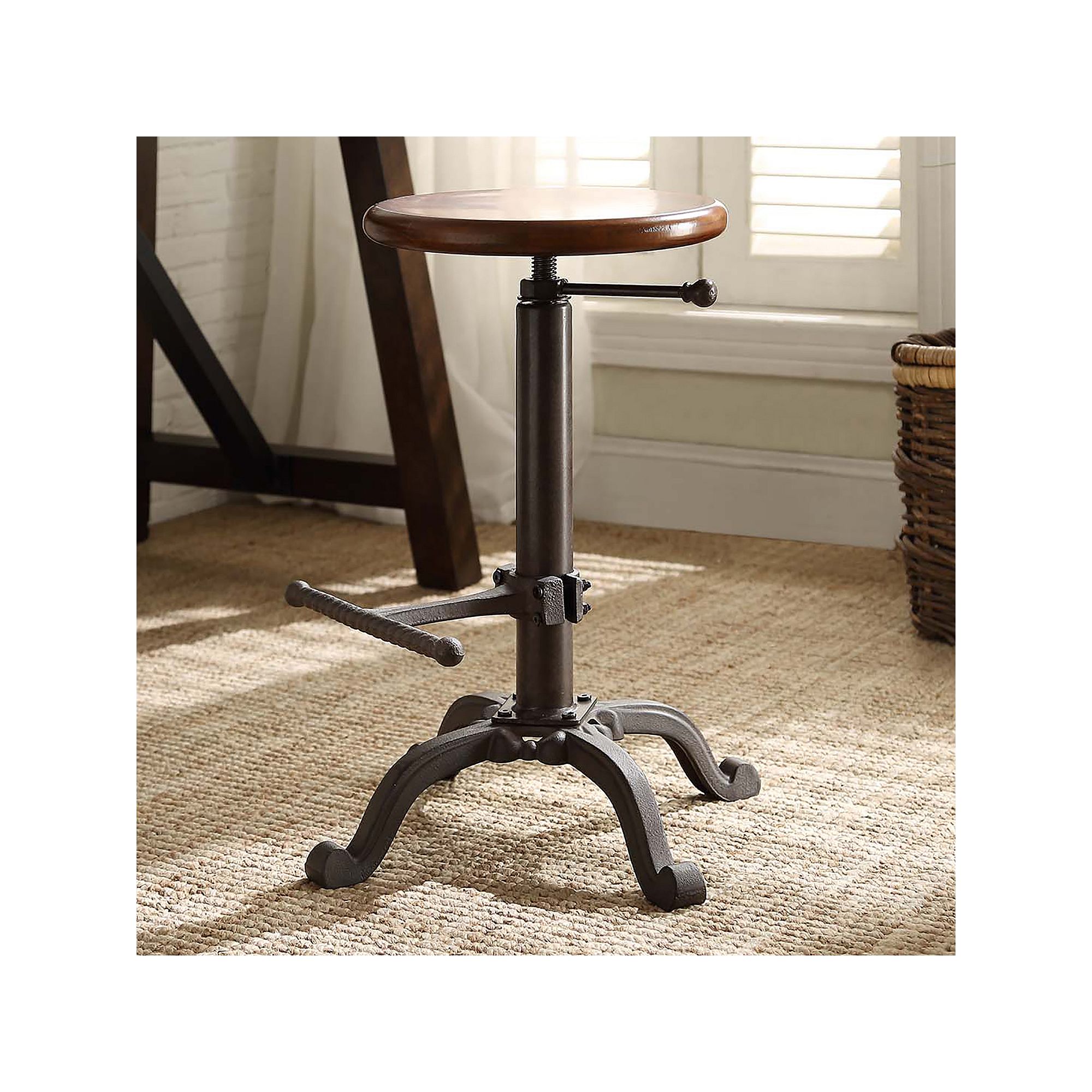 Carolina Living Justin Adjustable Stool, Multicolor