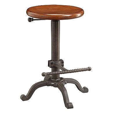 Carolina Forge Justin Adjustable Stool