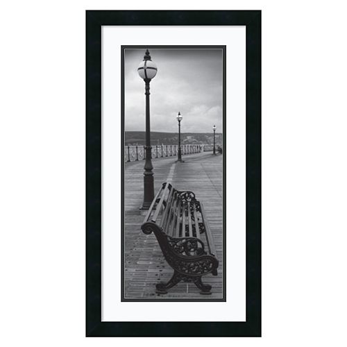 ''Bench on the Boardwalk'' Framed Wall Art