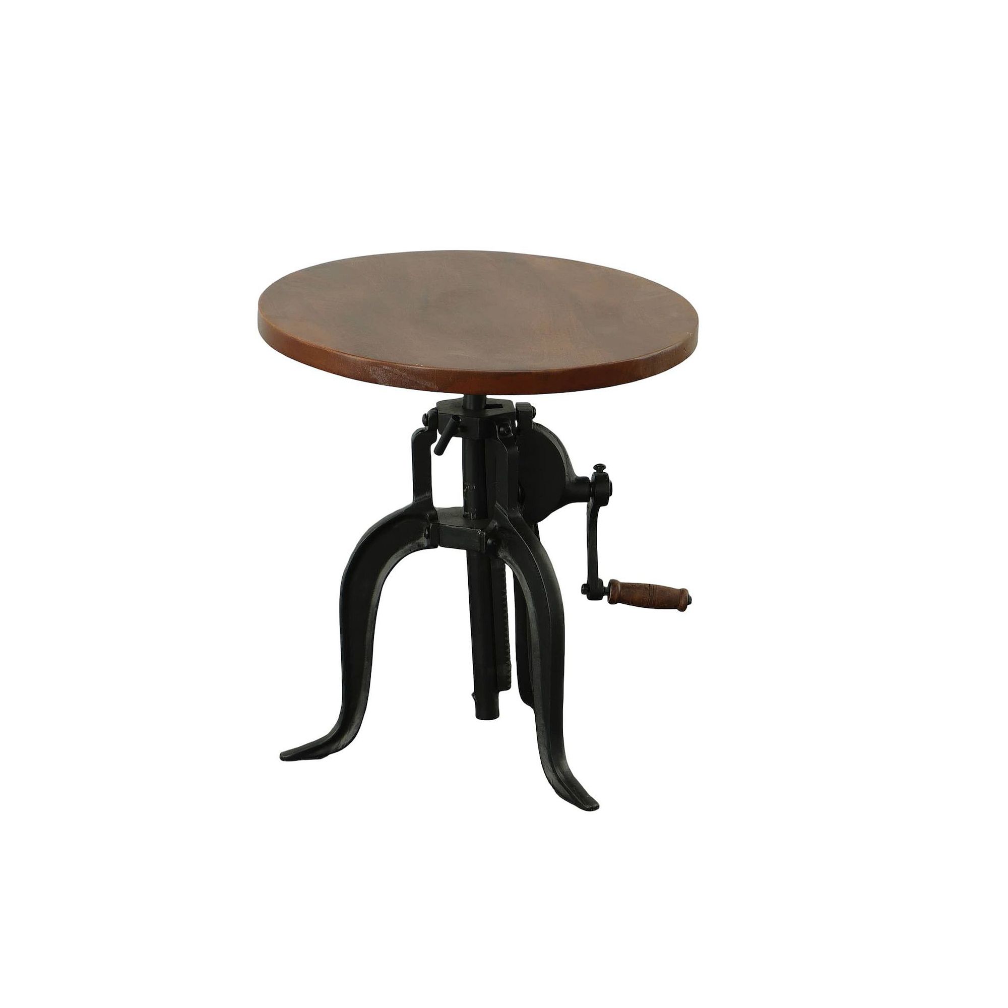 Carolina Living Regan Adjustable Crank Accent Table, Multicolor