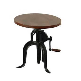 Carolina Living Regan Adjustable Crank Accent Table