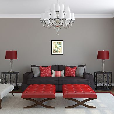 ''Eastern Tales Birds II'' Framed Wall Art