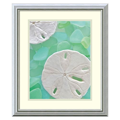 ''Seaglass 5'' Framed Wall Art