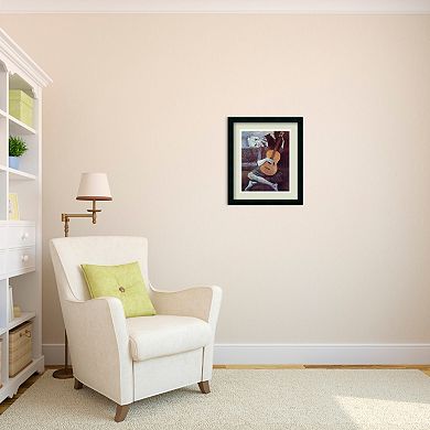 ''The Old Guitarist, 1903'' Framed Wall Art by Pablo Picasso