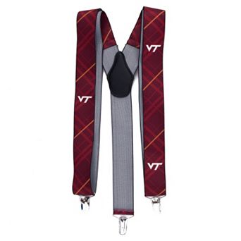 Men's Virginia Tech Hokies Oxford Suspenders