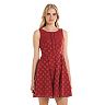 Disney's Minnie Rocks the Dots a Collection by LC Lauren Conrad Dot Fit & Flare Dress - Women's