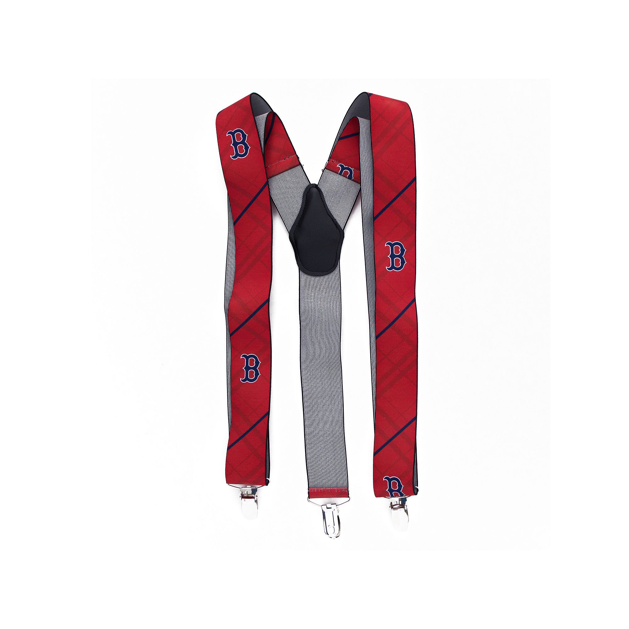 Mens Boston Red Sox Oxford Suspenders, Team