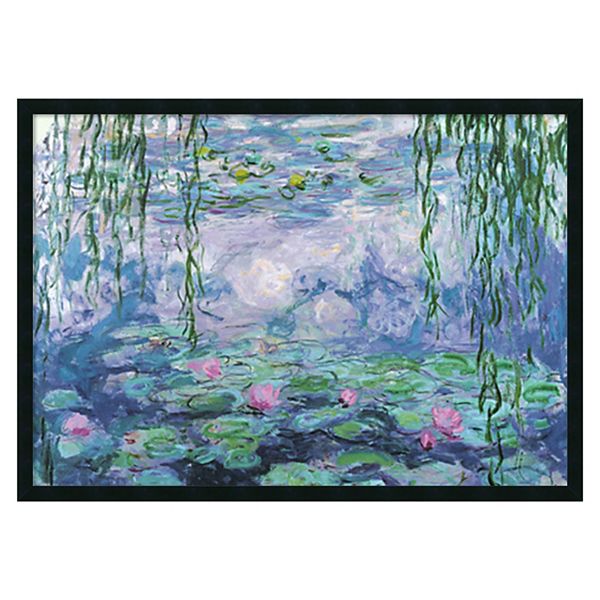 ''Nympheas'' Framed Wall Art by Claude Monet